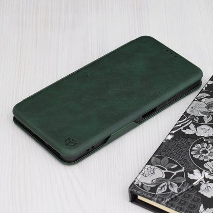 Coque pour Xiaomi Redmi Note 13 5G, Techsuit, Safe Wallet Plus, Vert