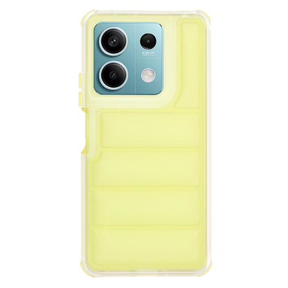 Coque pour Xiaomi Redmi Note 13 5G, Techsuit, Wave Shield, Jaune