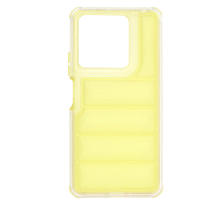 Coque pour Xiaomi Redmi Note 13 5G, Techsuit, Wave Shield, Jaune