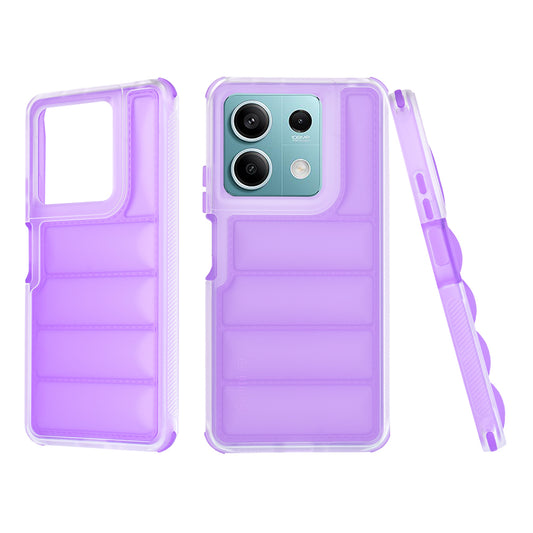 Coque pour Xiaomi Redmi Note 13 5G, Techsuit, Wave Shield, Violet