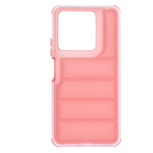 Coque pour Xiaomi Redmi Note 13 5G, Techsuit, Wave Shield, Rouge