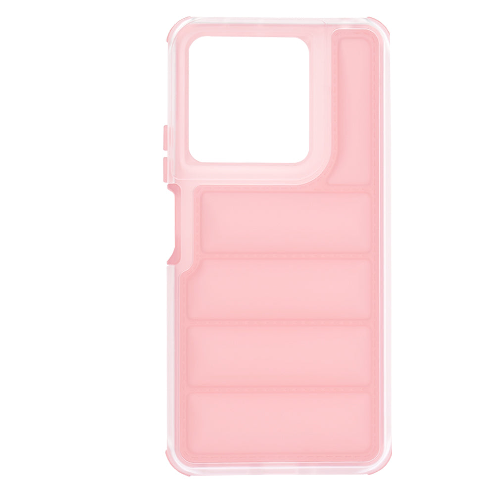 Coque pour Xiaomi Redmi Note 13 5G, Techsuit, Wave Shield, Rose