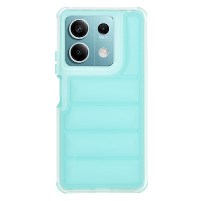 Coque pour Xiaomi Redmi Note 13 5G, Techsuit, Wave Shield, Turquoise