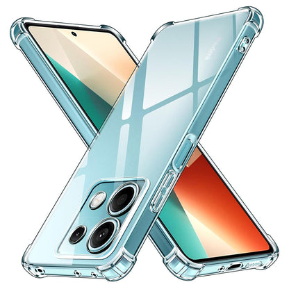 Coque pour Xiaomi Redmi Note 13 Pro 4G / Poco M6 Pro 4G, Techsuit, Antichoc Claire, Transparente