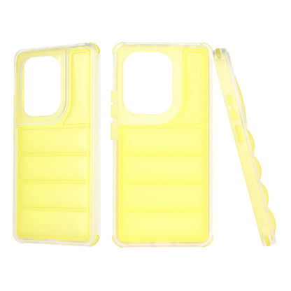 Coque pour Xiaomi Redmi Note 13 Pro 4G / Poco M6 Pro 4G, Techsuit, Wave Shield, Jaune
