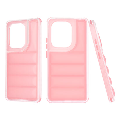 Coque pour Xiaomi Redmi Note 13 Pro 4G / Poco M6 Pro 4G, Techsuit, Wave Shield, Rose