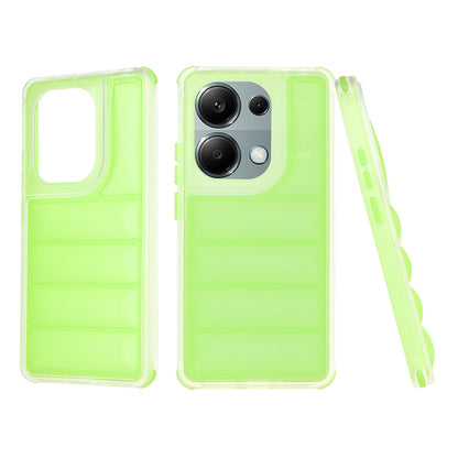 Coque pour Xiaomi Redmi Note 13 Pro 4G / Poco M6 Pro 4G, Techsuit, Wave Shield, Vert