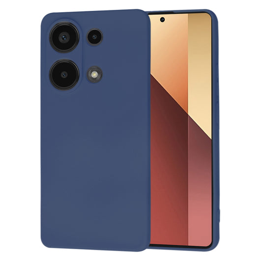 Étui pour Xiaomi Redmi Note 13 Pro 4G / Poco M6 Pro 4G, Techsuit, SoftFlex, Bleu Marine