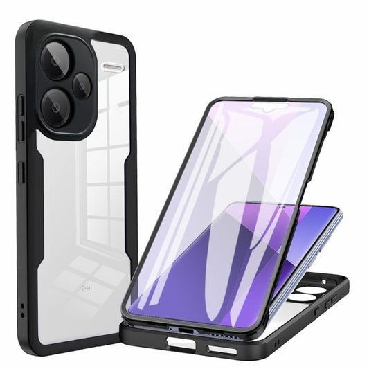 Coque pour Xiaomi Redmi Note 13 Pro+, Techsuit, ColorVerse 360, Noire