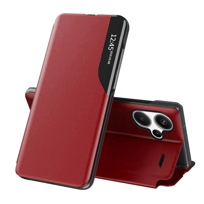 Coque pour Xiaomi Redmi Note 13 Pro+, Techsuit, eFold, Rouge