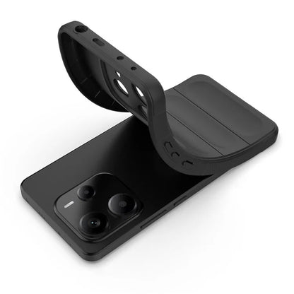 Coque pour Xiaomi Redmi Note 14 4G (Régional), Techsuit, Magic Shield, Noire
