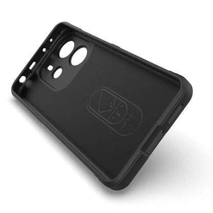 Coque pour Xiaomi Redmi Note 14 4G (Régional), Techsuit, Magic Shield, Noire