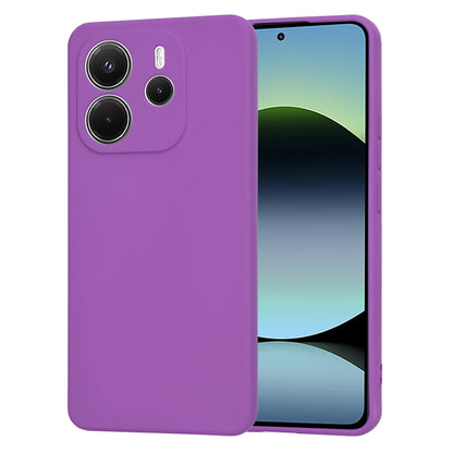Coque pour Xiaomi Redmi Note 14 4G (Standard), Techsuit, SoftFlex, Violet
