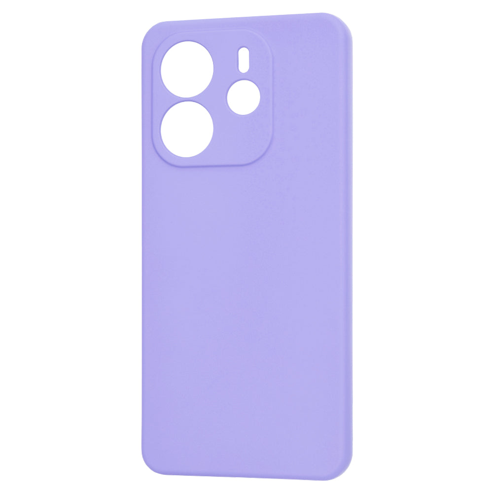 Coque pour Xiaomi Redmi Note 14 4G (Standard), Techsuit, SoftFlex, Violet Clair