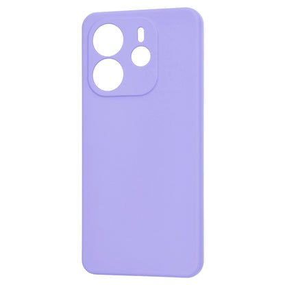 Coque pour Xiaomi Redmi Note 14 4G (Standard), Techsuit, SoftFlex, Violet Clair