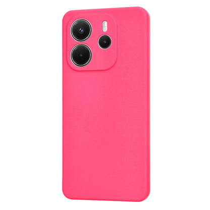 Case for Xiaomi Redmi Note 14 4G (Standard), Techsuit, SoftFlex, Dark Pink
