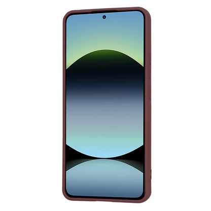 Coque pour Xiaomi Redmi Note 14 4G (Standard), Techsuit, SoftFlex, Bordeaux