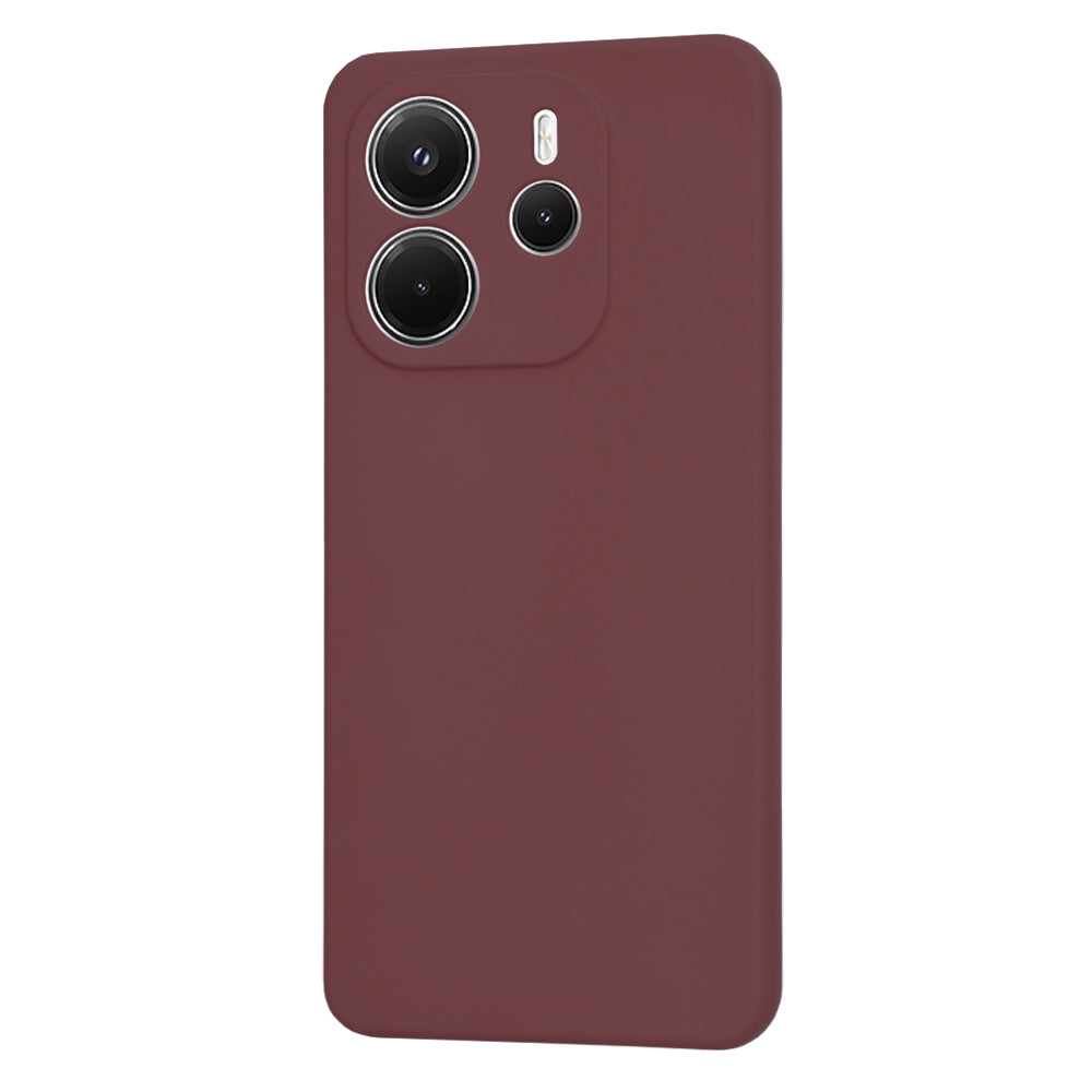 Coque pour Xiaomi Redmi Note 14 4G (Standard), Techsuit, SoftFlex, Bordeaux
