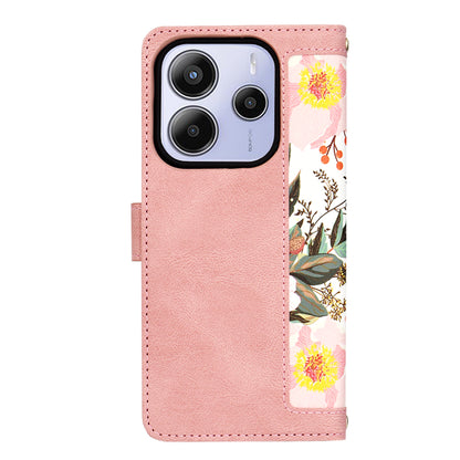 Coque pour Xiaomi Redmi Note 14 5G, Techsuit, FlipCraft, Rose