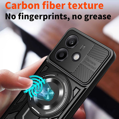 Coque pour Xiaomi Redmi Note 14 5G, Techsuit, RuggedCam, Bleue