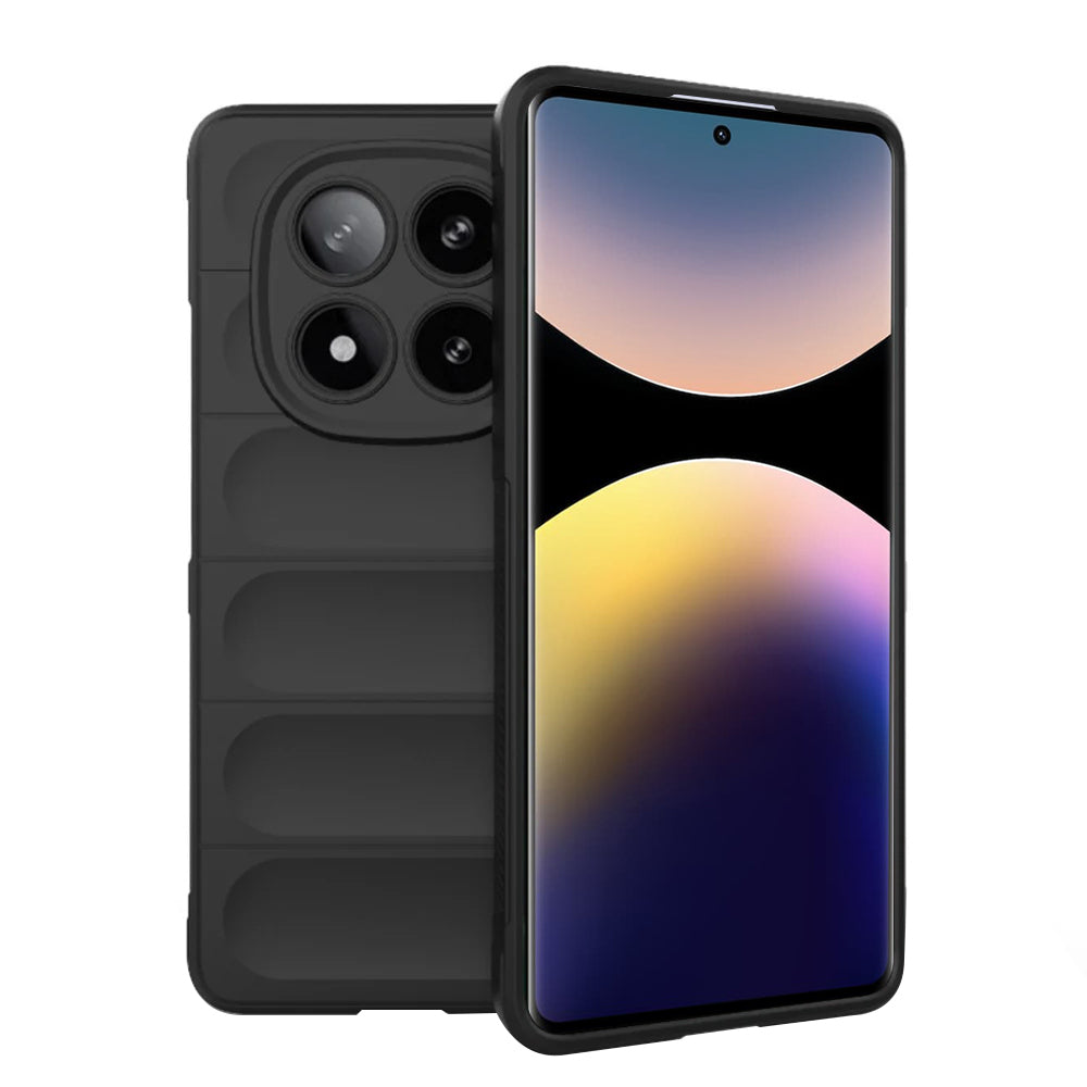 Coque pour Xiaomi Redmi Note 14 Pro 4G, Techsuit, Magic Shield, Noire