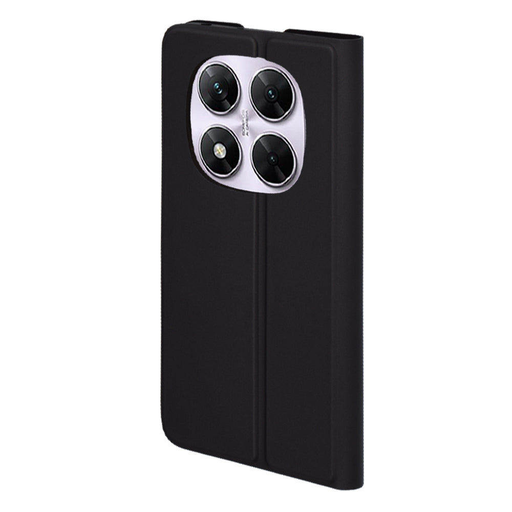 Coque pour Xiaomi Redmi Note 14 Pro 4G, Techsuit, Magskin Book, Noire
