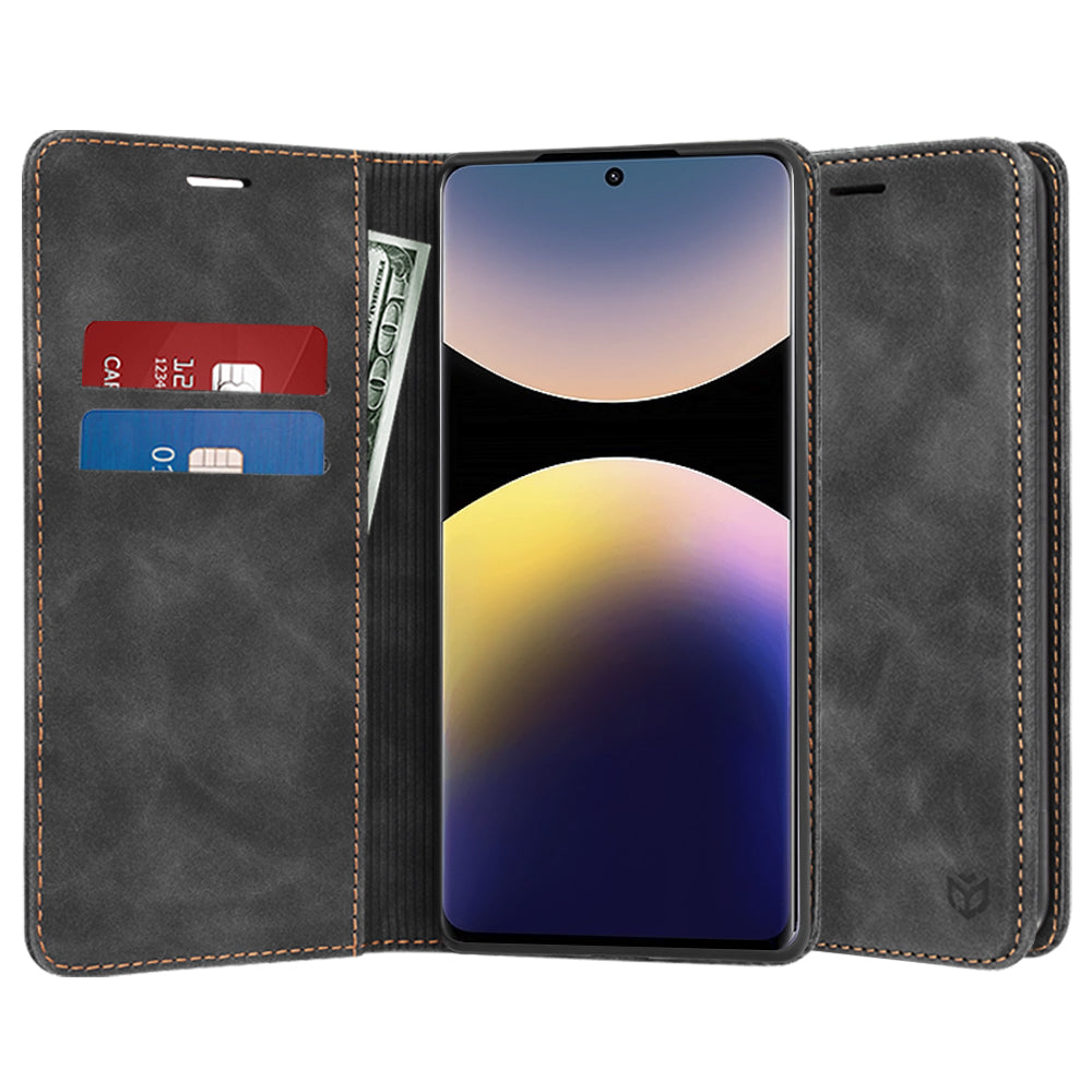 Coque pour Xiaomi Redmi Note 14 Pro+ 5G / Note 14 Pro 5G / Poco X7, Techsuit, Confy, Noire