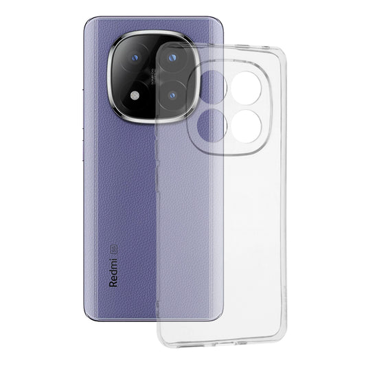 Coque pour Xiaomi Redmi Note 14 Pro+ 5G, Techsuit, Claire, Transparente