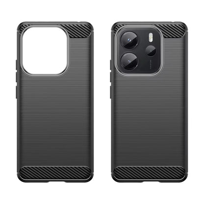 Coque pour Xiaomi Redmi Note 14S, Techsuit, Carbone, Noire