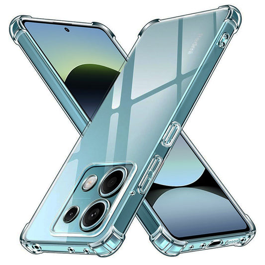 Coque pour Xiaomi Redmi Note 14S, Techsuit, Anti-choc Claire, Transparente