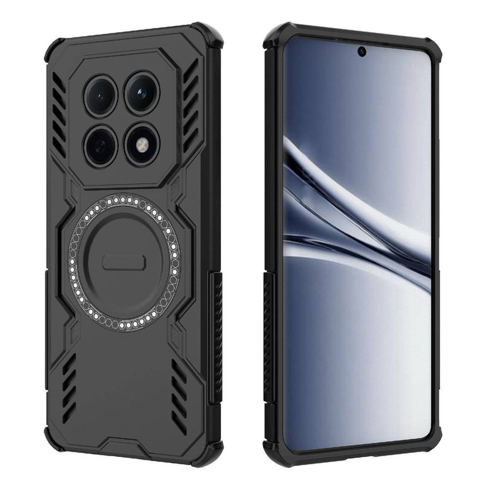 MagSafe Case for Xiaomi Redmi Note 15 4G, Techsuit, ArmorMag, Black