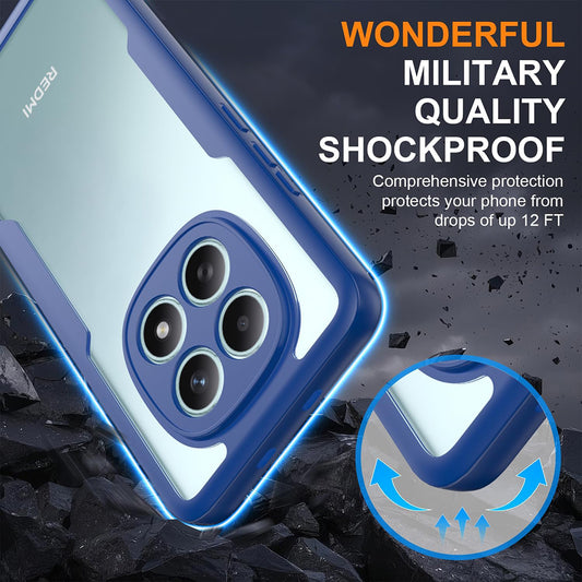 Étui pour Xiaomi Redmi Note 15 4G, Techsuit, ColorVerse 360, Bleu