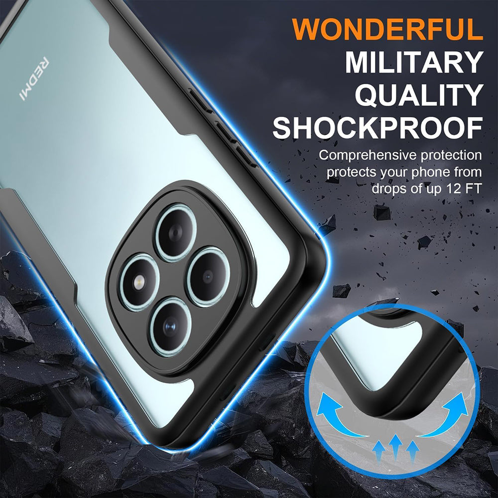 Étui pour Xiaomi Redmi Note 15 4G, Techsuit, ColorVerse 360, Noir