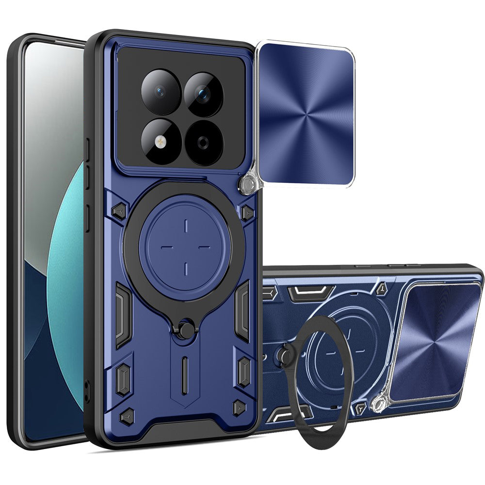 Case for Xiaomi Redmi Note 15 Pro 4G, Techsuit, CamGuard Pro, Blue