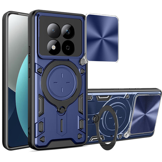 Étui pour Xiaomi Redmi Note 15 Pro 4G, Techsuit, CamGuard Pro, Bleu