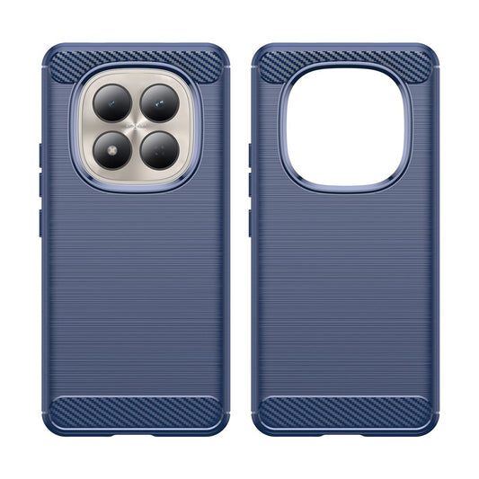 Étui pour Xiaomi Redmi Note 15 Pro 4G, Techsuit, Carbone, Bleu