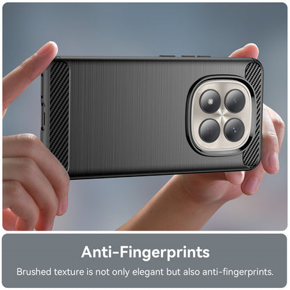 Étui pour Xiaomi Redmi Note 15 Pro 4G, Techsuit, Carbone, Noir