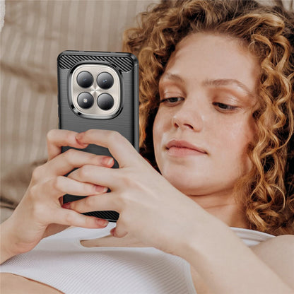 Étui pour Xiaomi Redmi Note 15 Pro 4G, Techsuit, Carbone, Noir