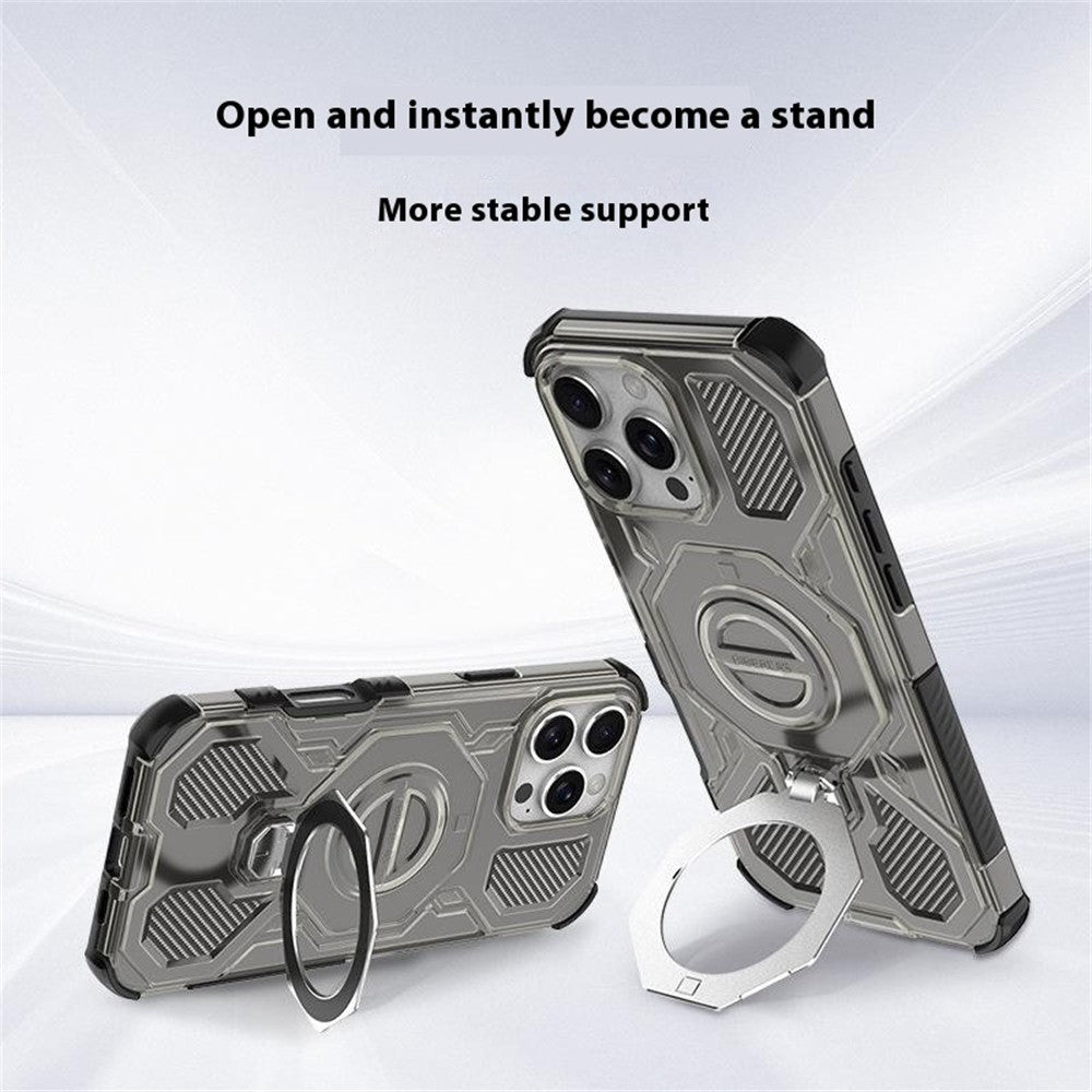 Étui pour Xiaomi Redmi Note 15 Pro 4G, Techsuit, Carbon Shield Pro, Noir