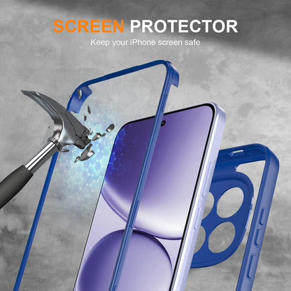 Étui pour Xiaomi Redmi Note 15 Pro 4G, Techsuit, ColorVerse 360, Bleu