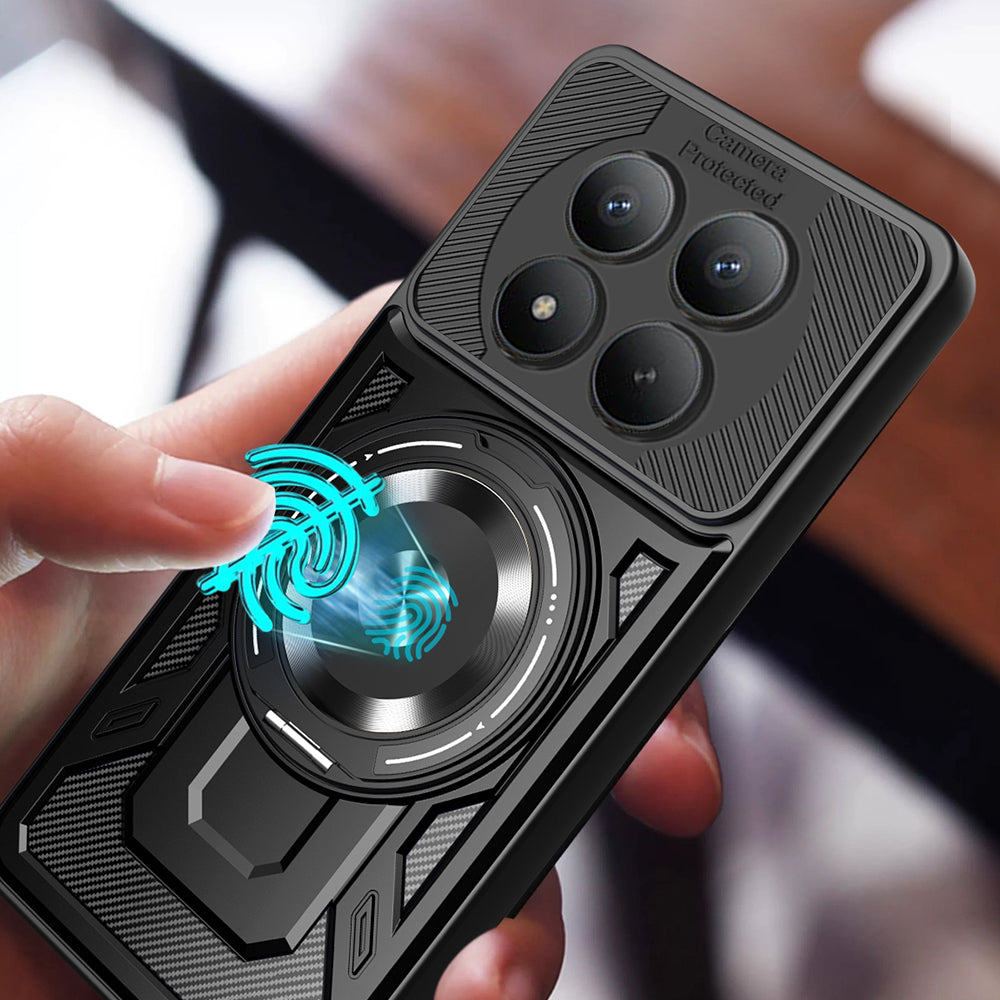 Case for Xiaomi Redmi Note 15 Pro 4G, Techsuit, RuggedCam, Blue