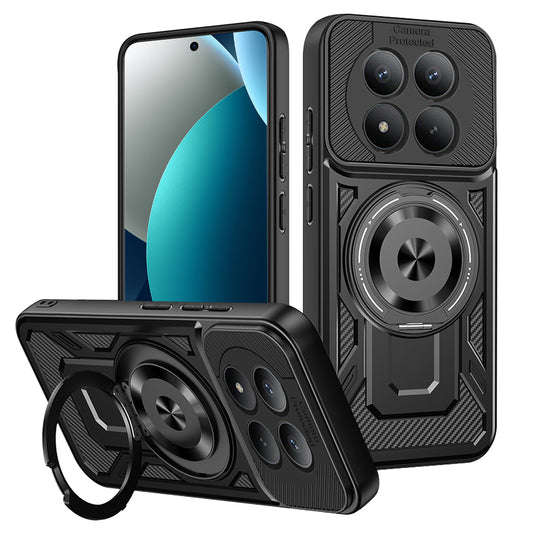Étui pour Xiaomi Redmi Note 15 Pro 4G, Techsuit, RuggedCam, Noir