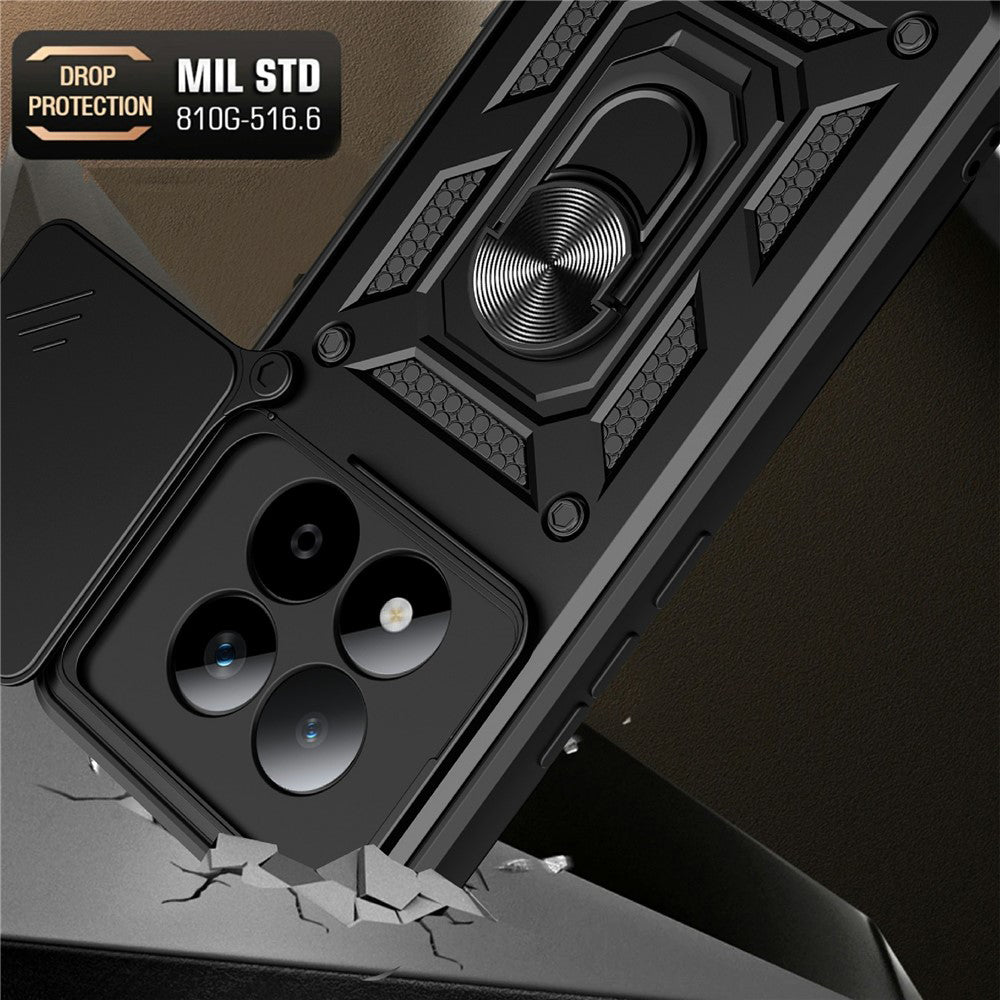 Étui pour Xiaomi Redmi Note 15 Pro 5G, Techsuit, CamShield, Doré