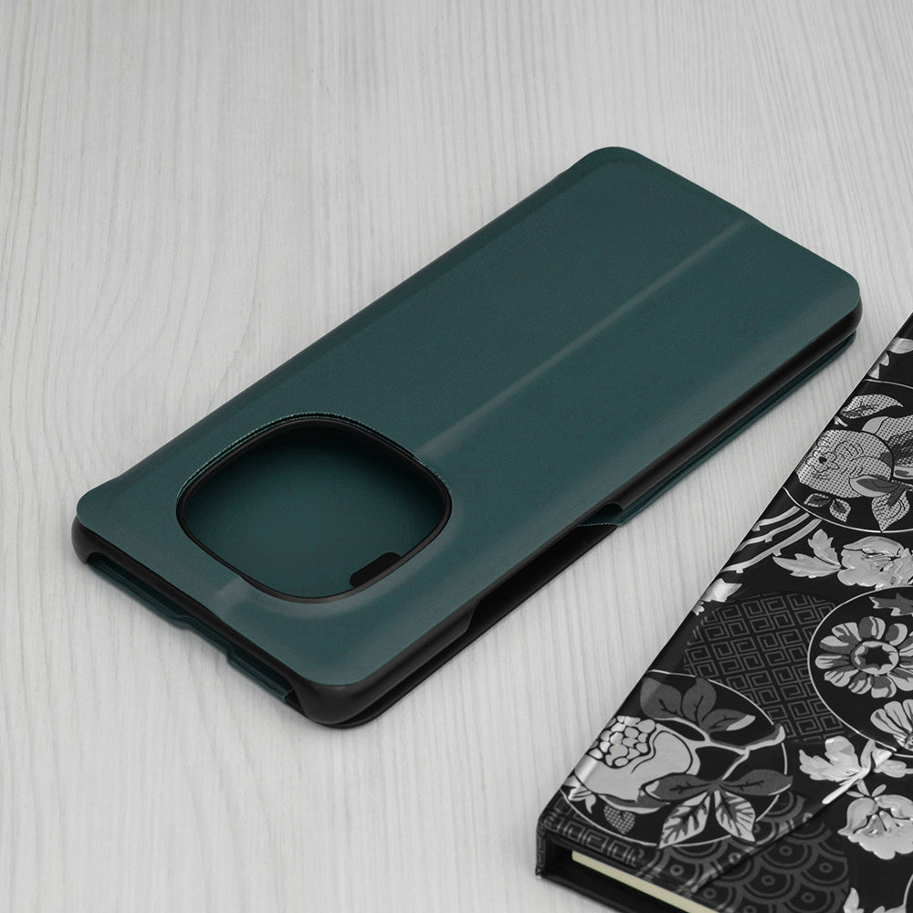 Étui pour Xiaomi Redmi Note 15 Pro 5G, Techsuit, eFold, Vert Foncé