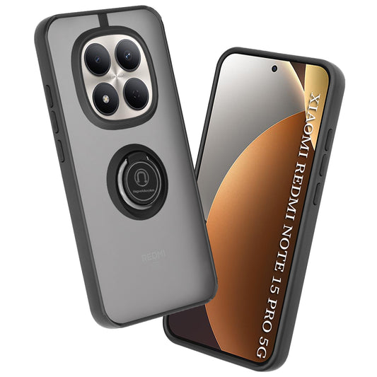 Étui pour Xiaomi Redmi Note 15 Pro 5G, Techsuit, Glinth, Noir