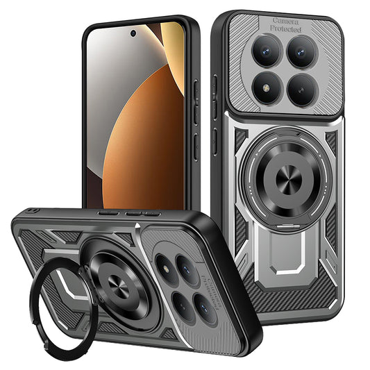 Étui pour Xiaomi Redmi Note 15 Pro 5G, Techsuit, RuggedCam, Gris