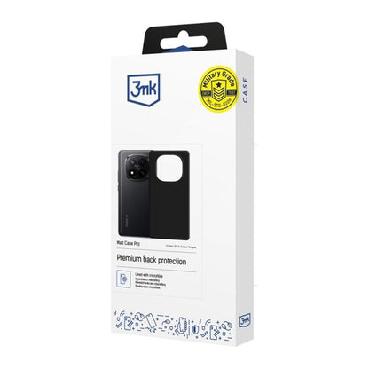 Étui pour Xiaomi Redmi Note 15 Pro+ 5G, 3MK, Pro, Noir Mat