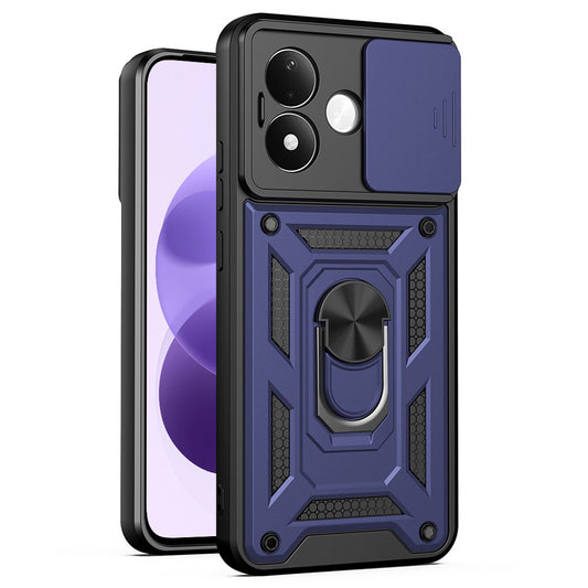 Coque pour Xiaomi Redmi Note 17 4G / Note 17 5G, Techsuit, CamShield, Bleue