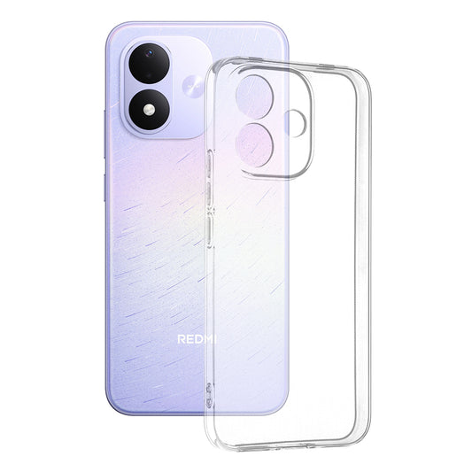 Coque pour Xiaomi Redmi Note 17 4G / Note 17 5G, Techsuit, Clear, transparente