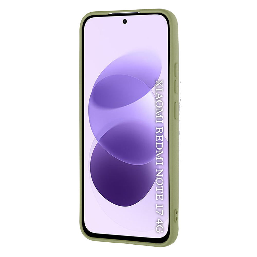 Coque pour Xiaomi Redmi Note 17 4G / Note 17 5G, Techsuit, SoftFlex, Matcha